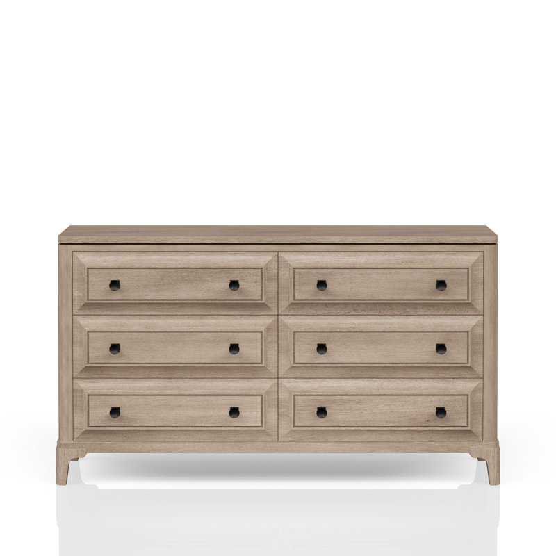 Commode moderne à 6 tiroirs Dana Heights