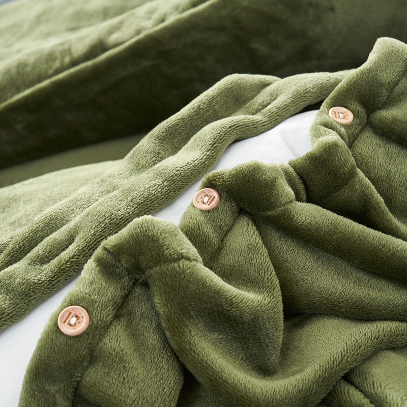 Thicker Than Thick - Coma Inducer Oversized Comforter with Cover, King Duvet Cover & Insert + 2 King Shams, 	Winter Moss