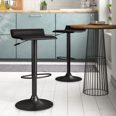 Vallelunga Misouk Adjustable Height Swivel Bar Stool