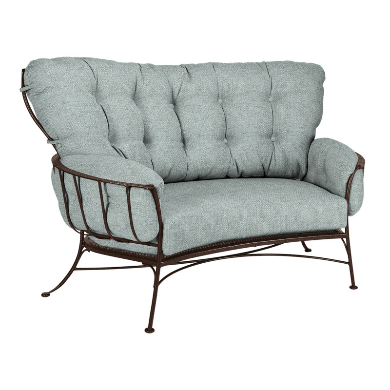 Monterra Outdoor 2 - Seat Loveseat, Flagship Stone Sunbrella®, Copper Creek
