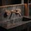 Bellagio Luxury 3-hole Wall Mount Bathroom Faucet-48782632