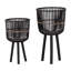 Comprend des pots de fleurs pour porte-plantes-1434132069-1434132068