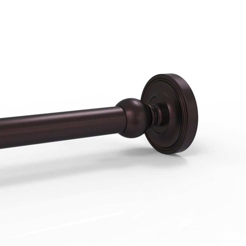 Écusson de rideau de douche Gober, Bronze antique