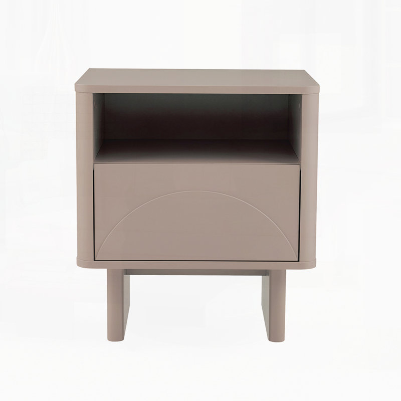 Table de chevet moderne pour chambre à coucher, salon, Moka