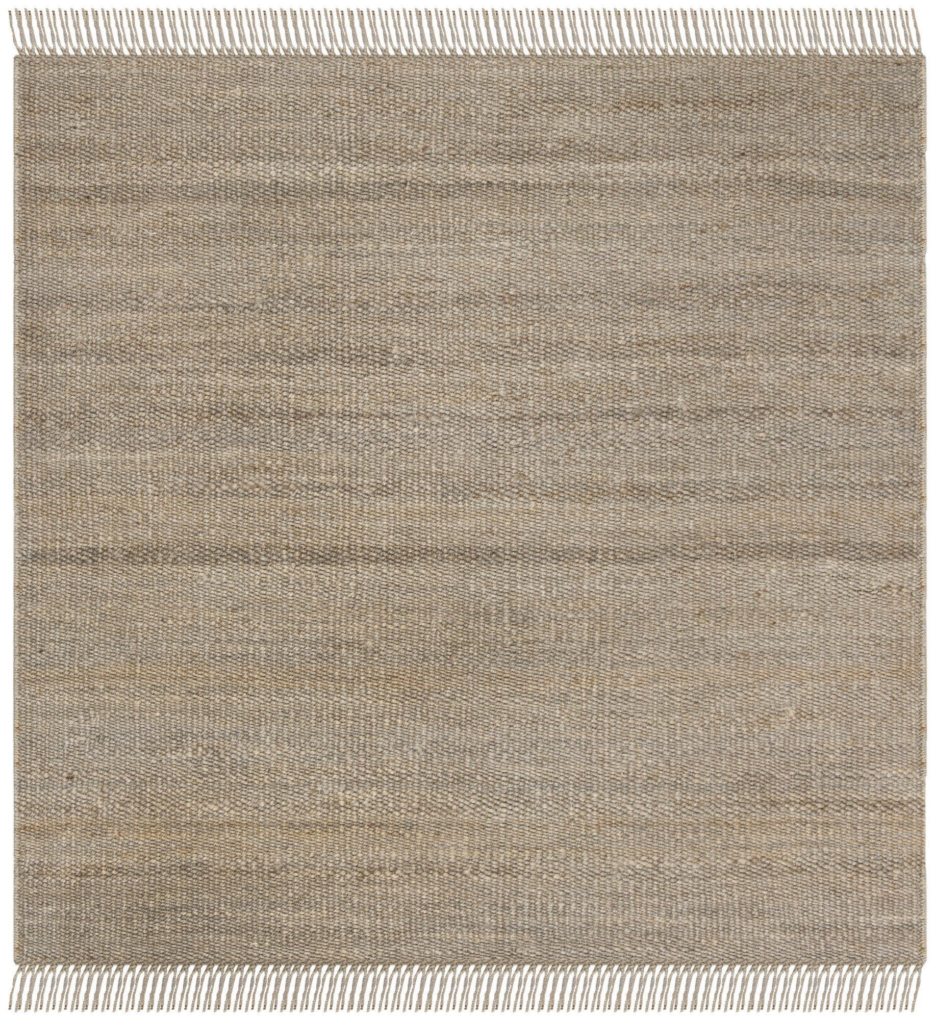 Fitzwater Handmade Flatweave Jute/Sisal Grey Rug