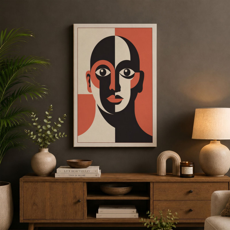 Print, 30x20 - 76.2 x 50.8 cm, Terracotta Border