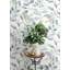 Papier peint feuilles bleues Pinnate-223838520