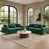 Velours vert