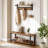 31.5" Wide Hall Tree with Bench and Shoe Storage