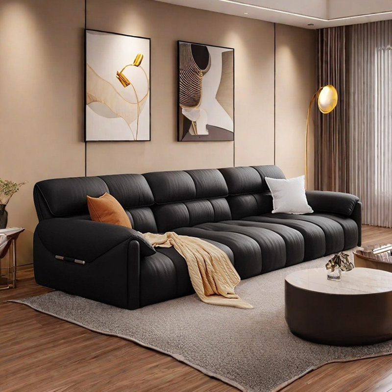 Le style italien est comme un canapé rétro, H 37,4 po x l 122,04 po x P 35,43 po