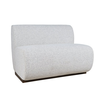 Banc modulaire rembourré à deux places Housley