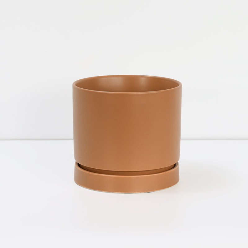 Pot à fleurs Carmel, Case of 6, Pumpkin