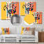 Cornemuse Melody I - fruits, art mural en métal-1869341598