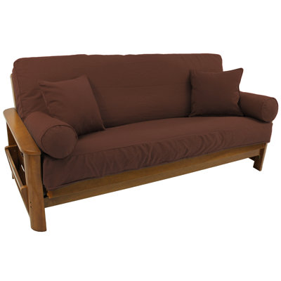 Box Cushion Futon Slipcover