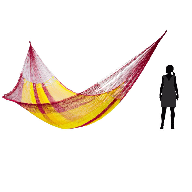Hamac de camping en nylon simple Itzel, Tequila Sunrise