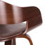 Bar Stool With Faux Leather Upholstery-337922067