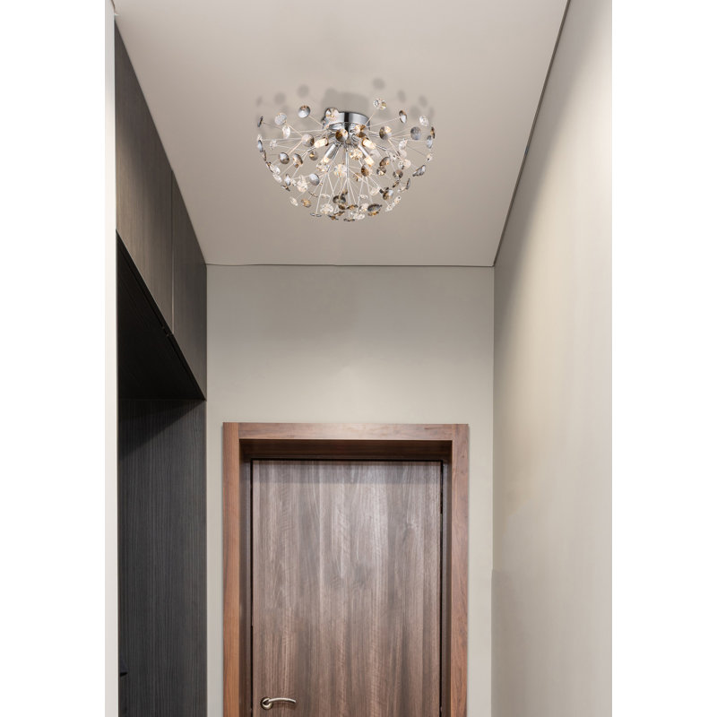Ajiya Flush Mount, Chrome