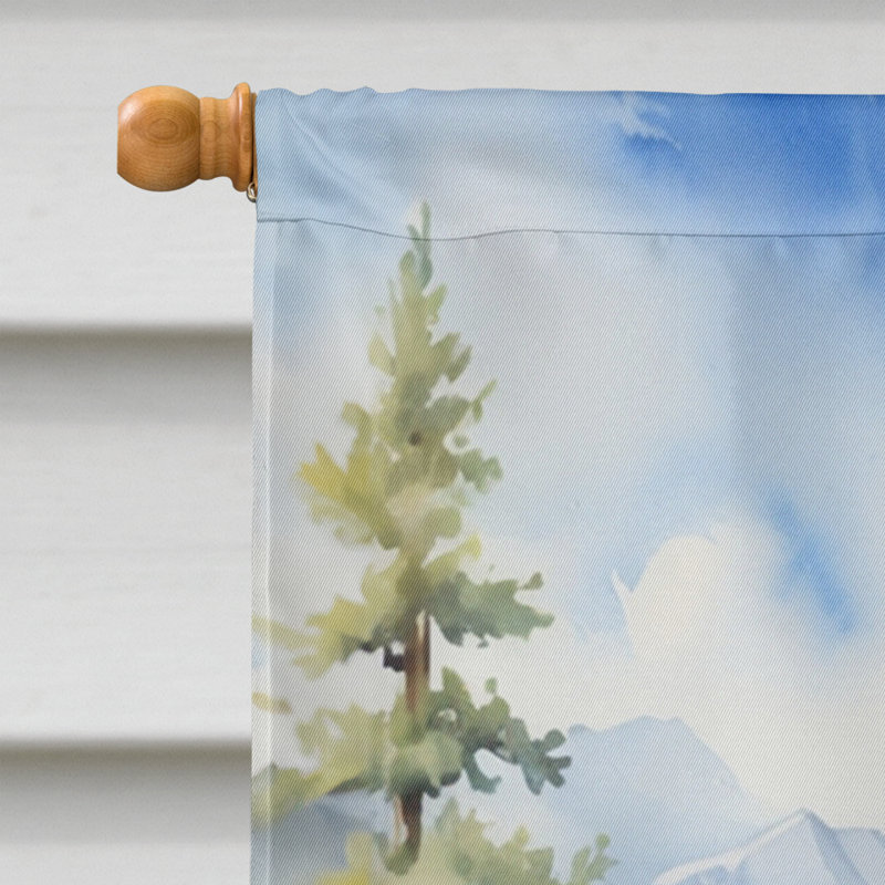 Drapeau Cowboy Welcome House, Basenji