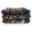 Knitted Cotton Patchwork Throw Blanket-111191532