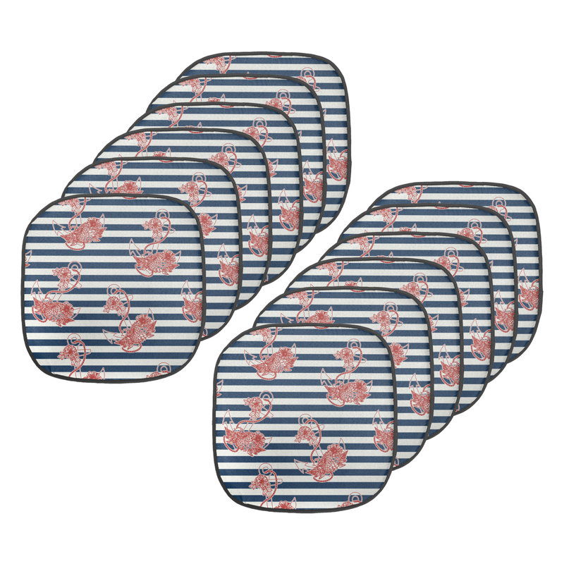 Coussin de siège papillon