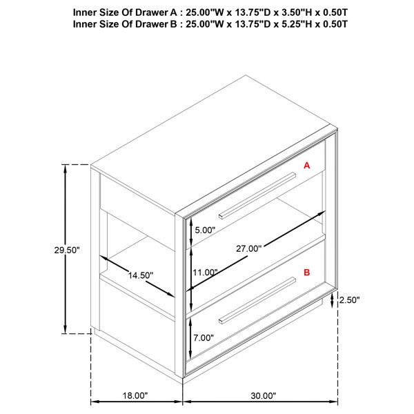 Dimensions du produit