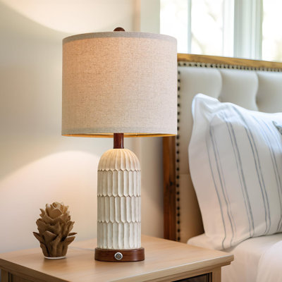 Lampe de table USB en métal Roslyn