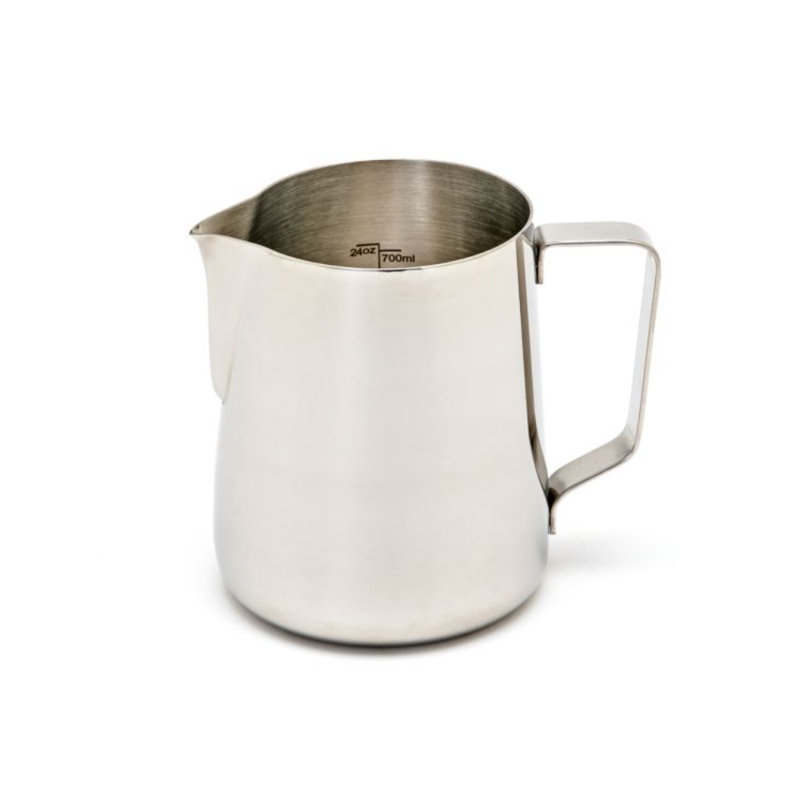 Pichet à lait Rhino Coffee Gear avec mesures gravées (32 oz / 950 ml) (RHMJ32OZ)