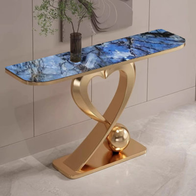 Console en pierre frittée de style italien