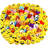 Emoticon Party Favours: Mini Plush Emoticon Keychains