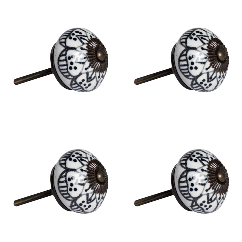 Handpainted Round Knob