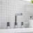 Neo Widespread Bathroom Faucet with Drain Assembly-30898387