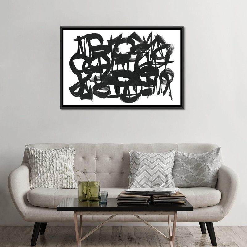 « the collectif unconscience i », impression sur toile, H 18 po x l 26 po x P 1,5 po, Toile encadrée noire