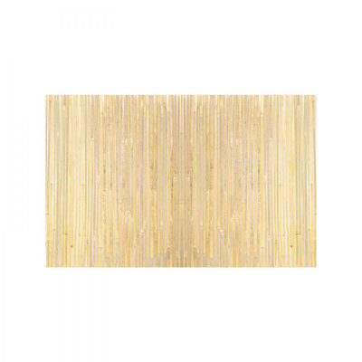 Natural Bamboo Slat Screening Privacy Bamboo Slat Fence 6 ft H x 13 ft L