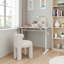 Bureau d'étude réglable pour enfants et adultes - Bureau multifonctionnel réglable en hauteur pour la maison / le bureau, conception compacte-121385959-121385950
