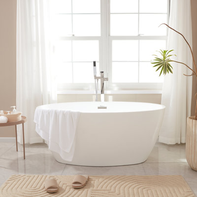 Freestanding Soaking Acrylic Bathtub