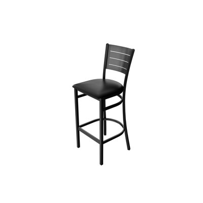 Aria Upholstered Counter Stool with Iron Frame