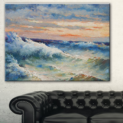 " Waves During Storm "