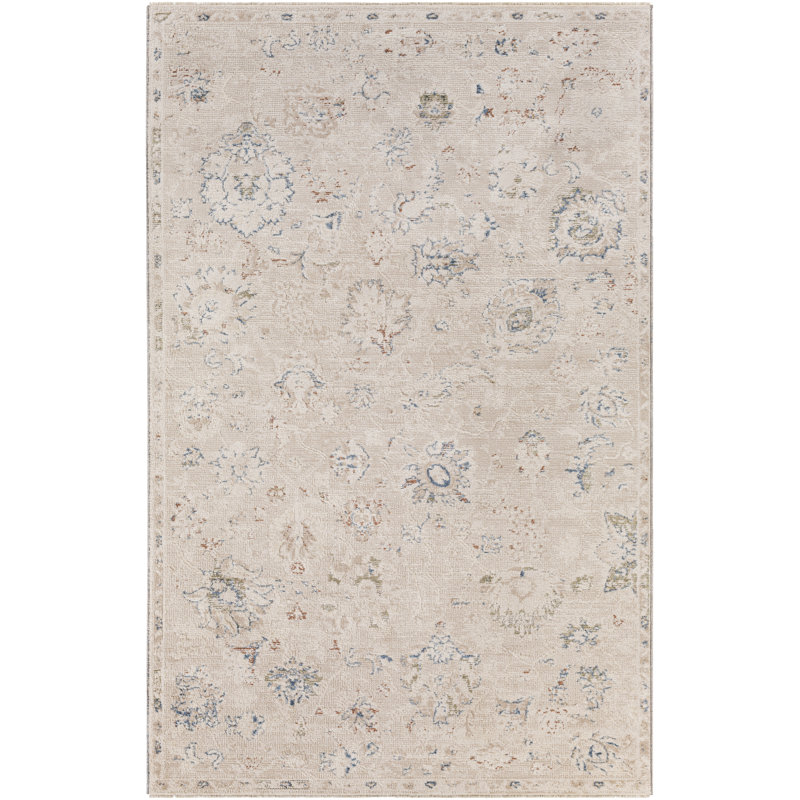 Mahn Floral Indoor Rug, Rectangle 8'8" x 13'