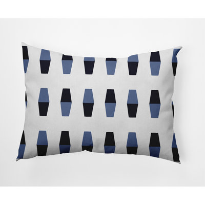 Bowling Pins Rectangular Cotton Pillow Cover and Insert