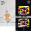4W E27 Dimmable LED Vintage Edison Globe Light Bulb Amber (Set of 10)