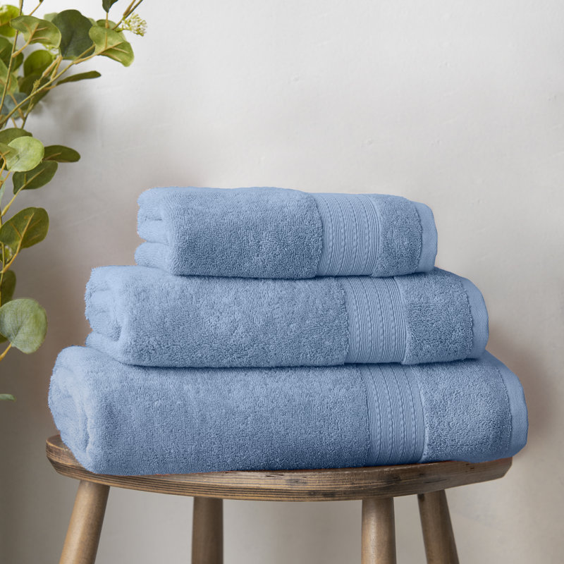 Supima Cotton 100% Cotton, Bath Towel, Blue
