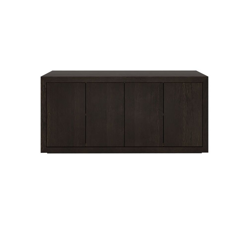 Haven Console Table, 60", Rich Brown
