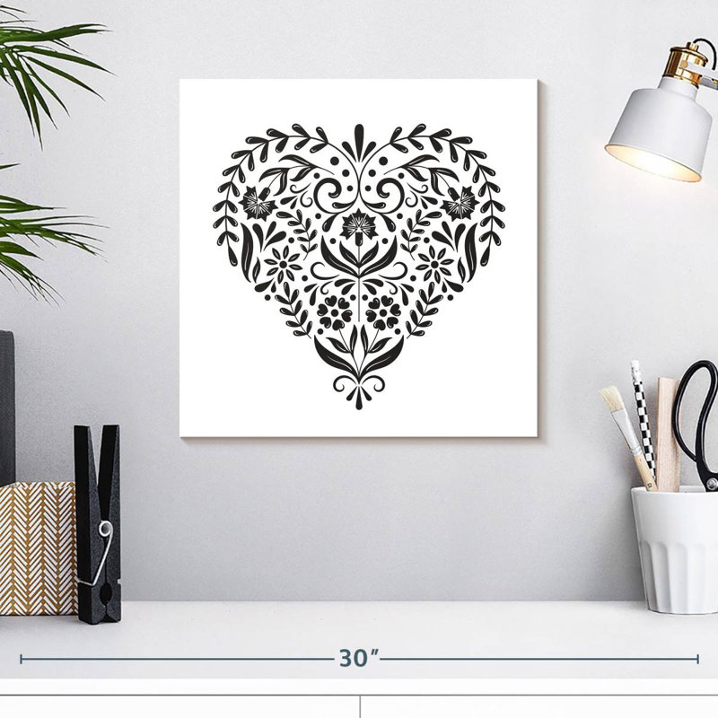 Hardie Folk Heart Black