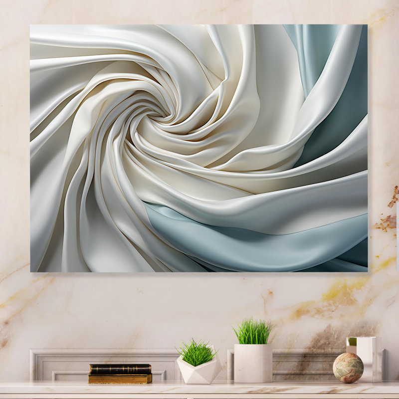Élégante spirale ellipse - Décoration murale spirales abstraites en métal, H 30 po x l 40 po x P 1,5 po