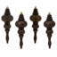 7" 4-Finish Finial Ornament-2100267231