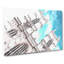 Westminster Abbey in London - Wrapped Canvas-56647480