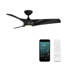 Zephyr 3 - Blade Outdoor/Indoor Smart Ceiling Fan with 2700K-3000K-4000K-5000K Selectable LED Light Kit and Remote Control Included, Works With Alexa and iOS or Android App-102751557-102751555