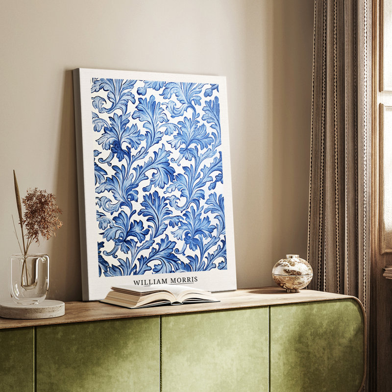 Wm Morris Series DLVII -Galerie enveloppée Cavas, H 60 po x l 40 po