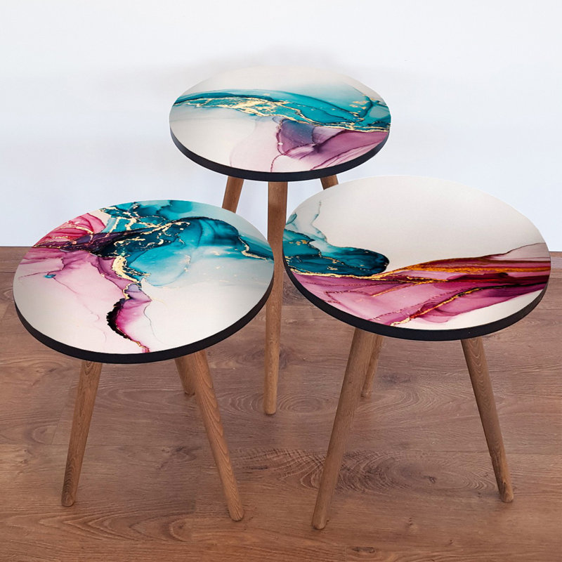 Tables gigognes 3 pieds Barahona