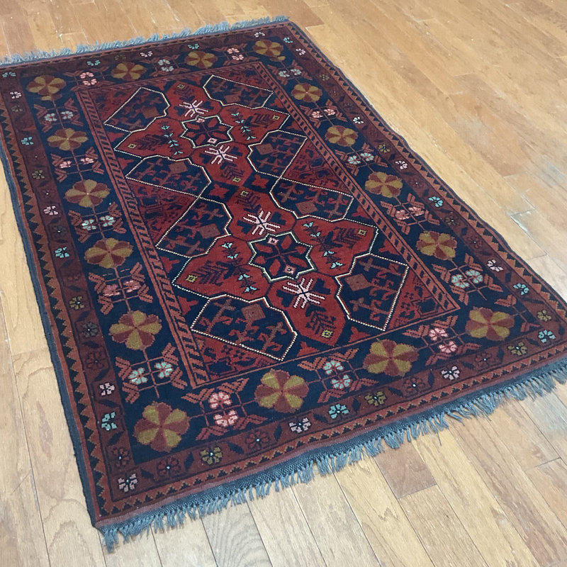 Tapis en laine fabriqué à la main Khall